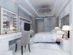 Silk grey 1 p in a stylish bedroom